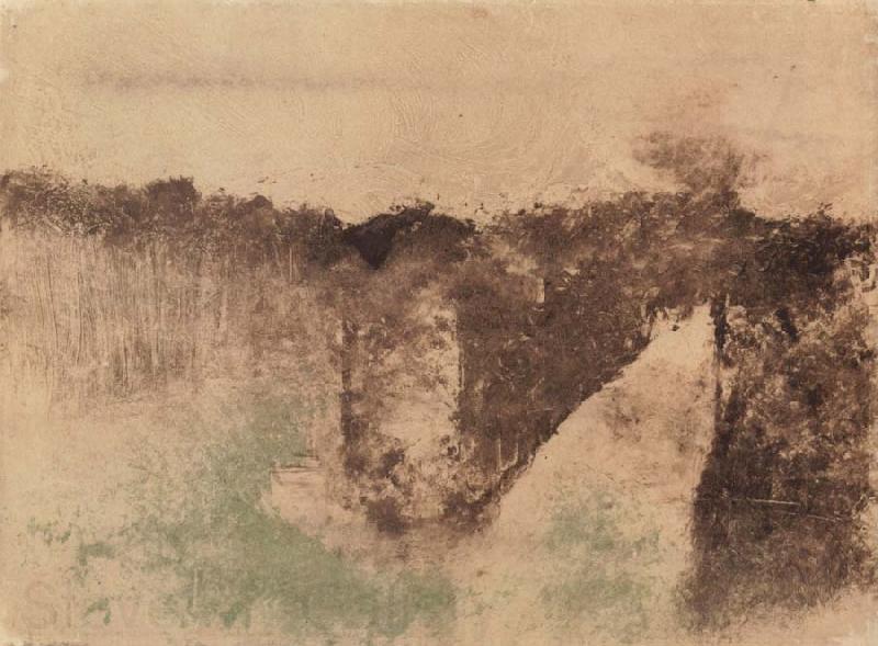 Edgar Degas The Road in the Forest